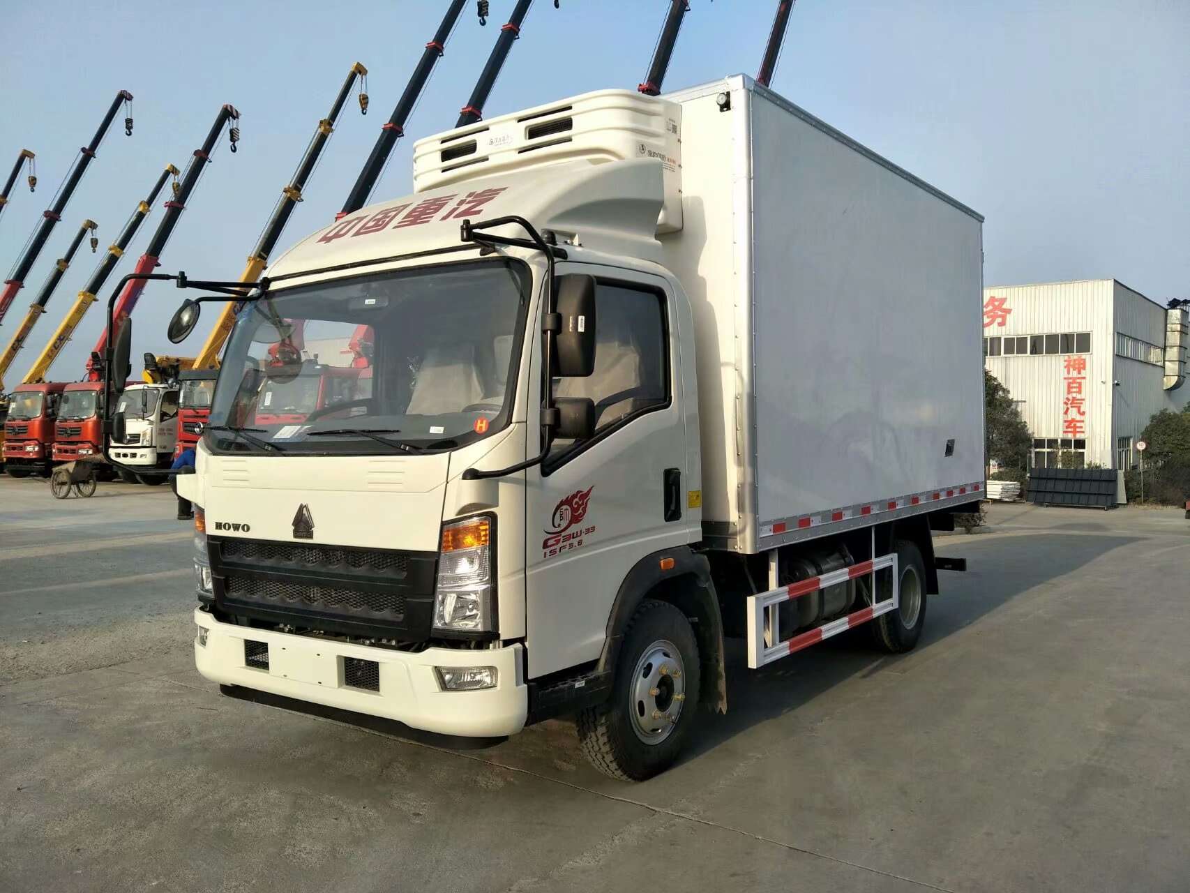 cheap refrigerated trucks for sale ,commercial refrigeration truck