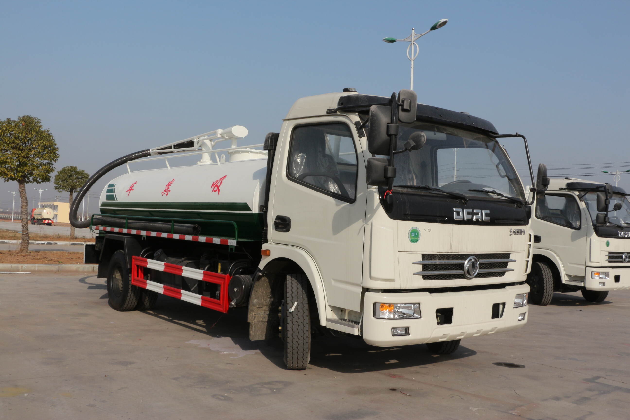 the fecal suction truck